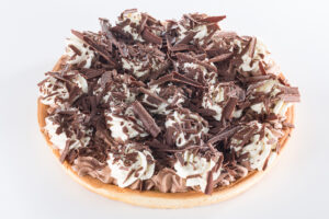 Chocomousse bavarois vlaai