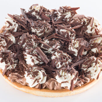 Chocomousse bavarois vlaai