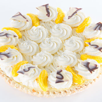 Bananen bavarois vlaai