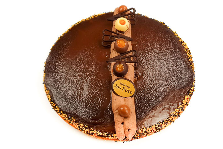 Chocolade trio vlaai